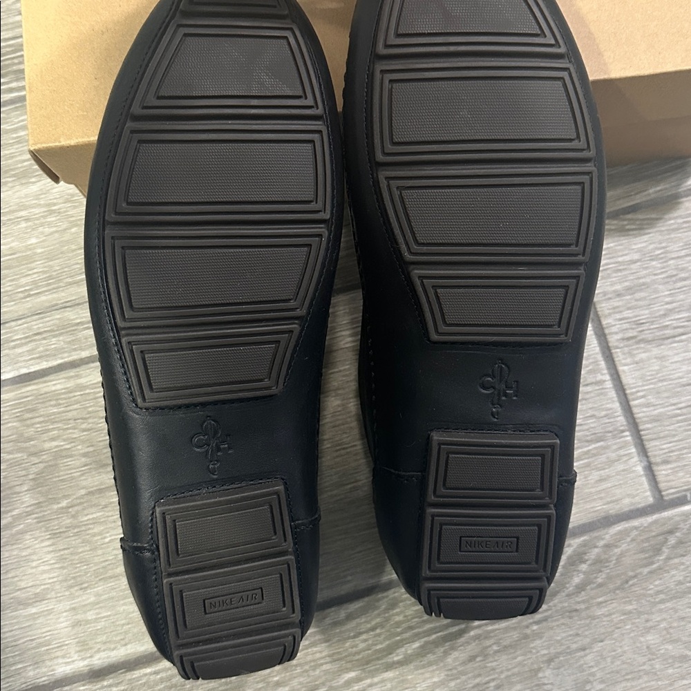 Cole Haan Black nubuck Slip-On Loafers air Mitchell Venetian. Nib 8 - Picture 2 of 8